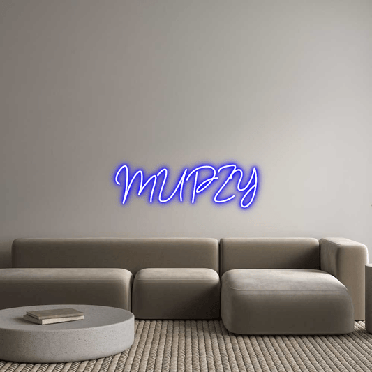 Custom Design: MUPZY - Neon Lanes