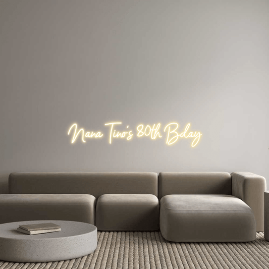 Custom Design: Nana Tino’s 80t... - Neon Lanes
