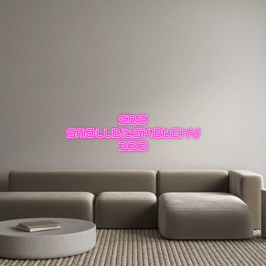 Custom Design: SBS SmallBitSke... - Neon Lanes