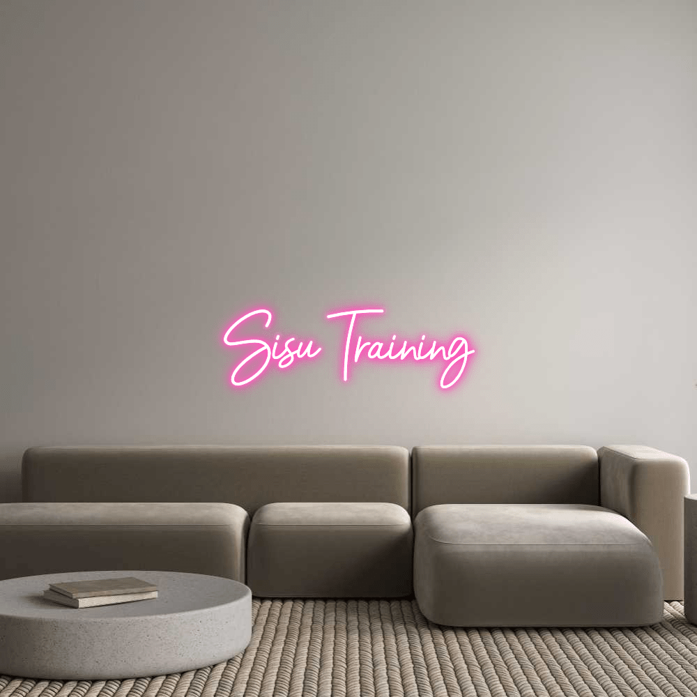 Custom Design: Sisu Training - Neon Lanes