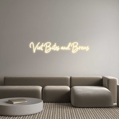 Custom Design: Viet Bites and... - Neon Lanes