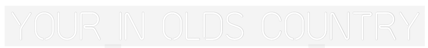 Custom Design: Your in Olds Co... - Neon Lanes
