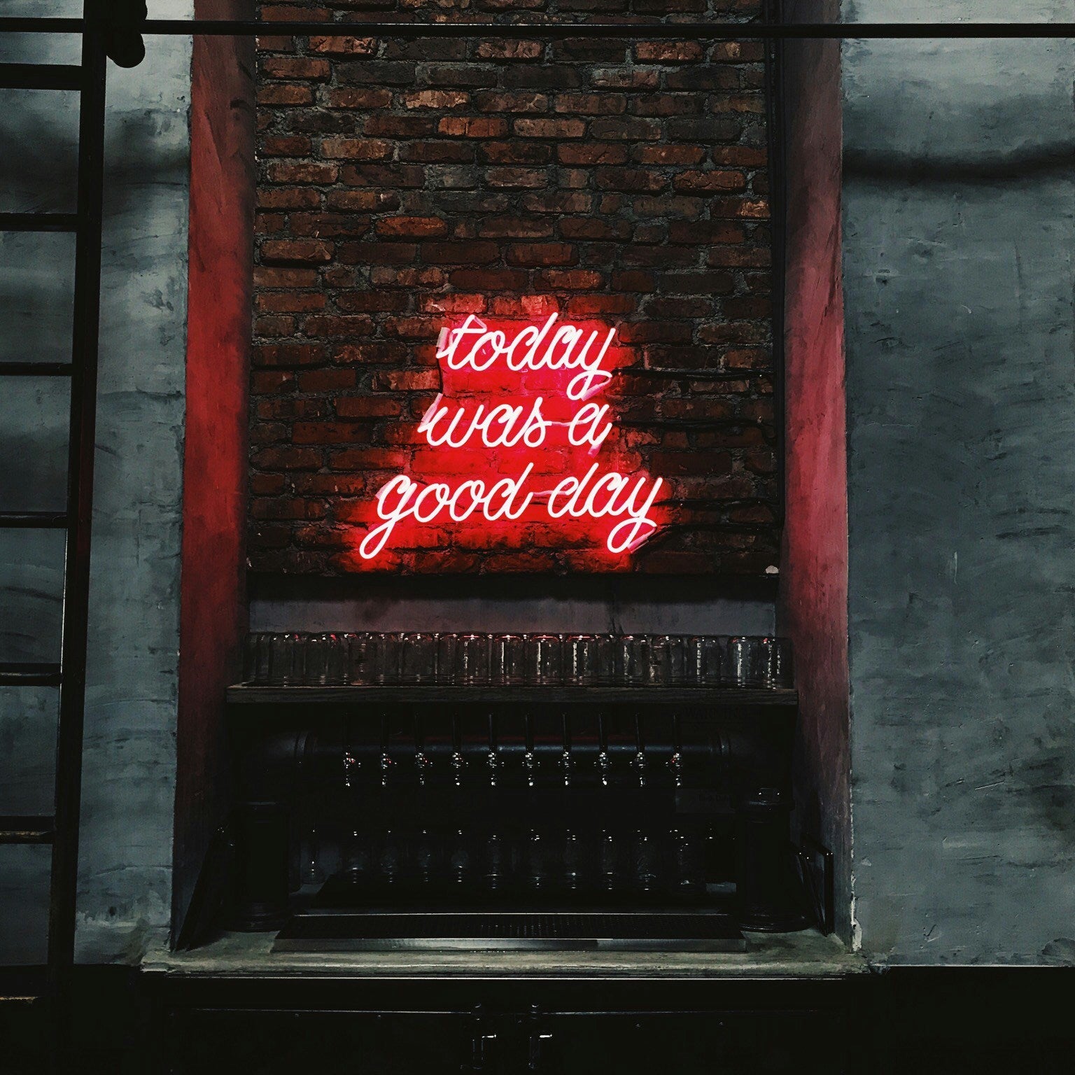 a red custom made The Cheers Bar led neon sign for a business in adelaide