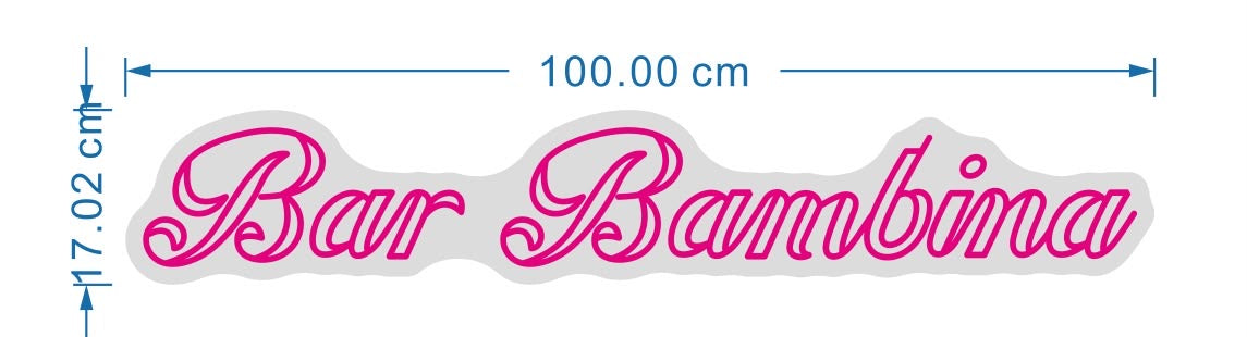 Custom design: Bar Bambina RGB