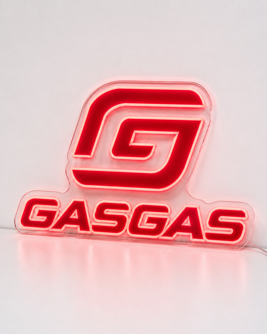 GasGas Logo LED Neon Sign