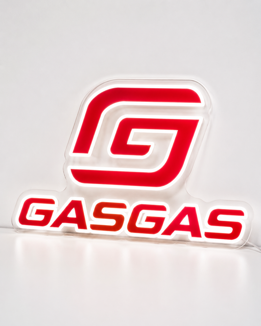 GasGas (Red) LED Neon Sign