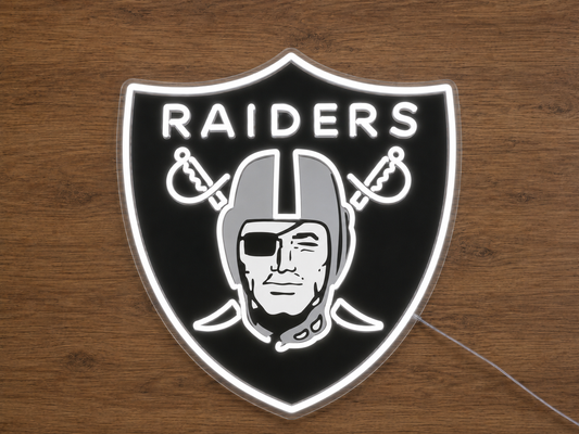 Las Vegas Raiders LED Neon Sign