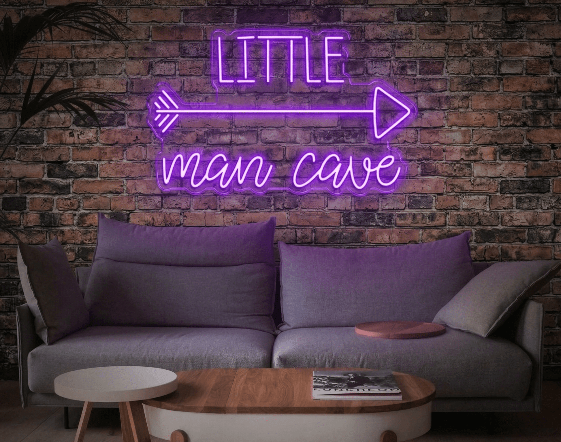 Little Man Cave LED Neon Sign - Neon Lanes