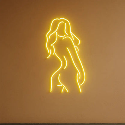 Nude Woman LED Neon Sign - Neon Lanes