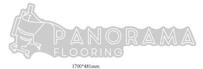 Panorama Flooring Custom Design - Neon Lanes