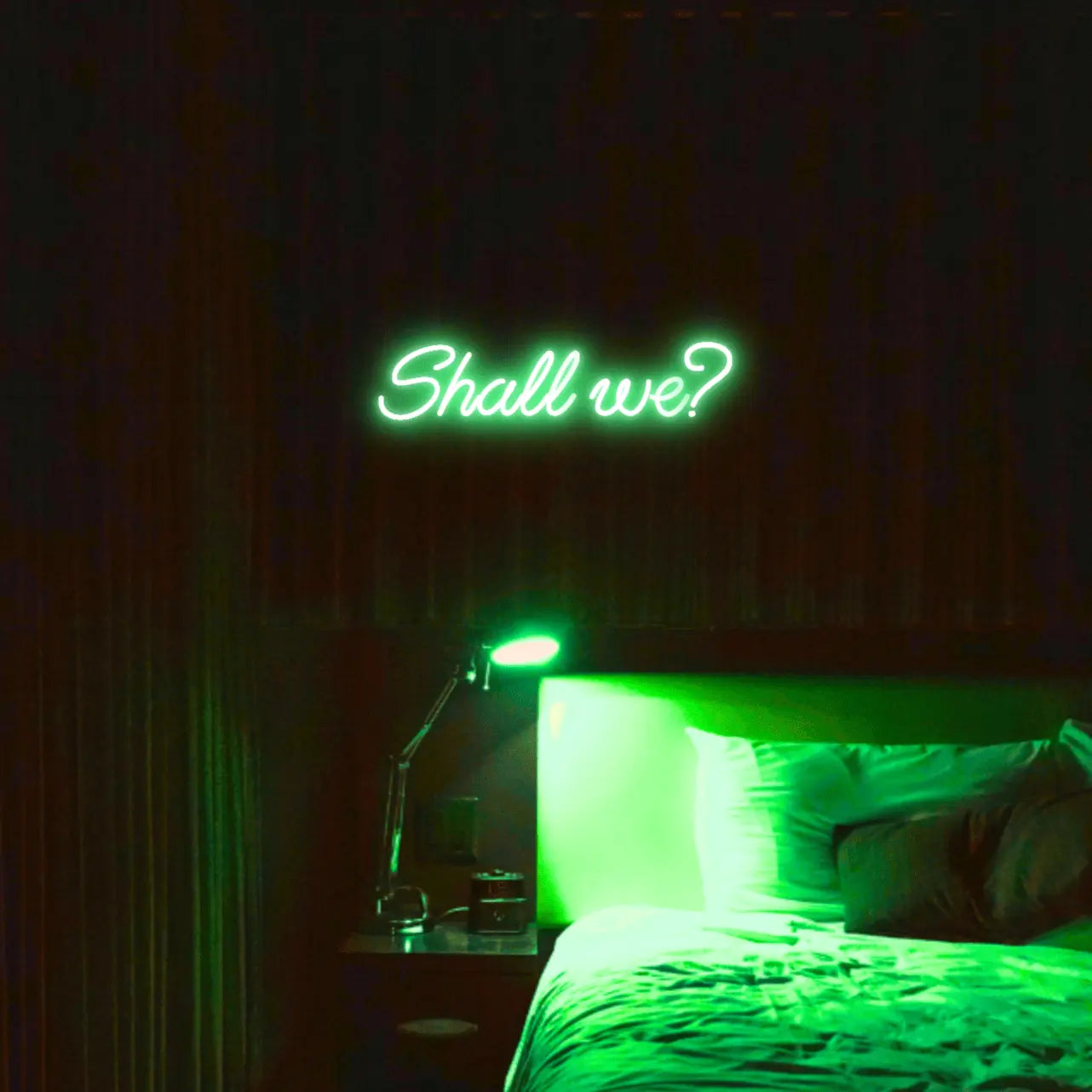 Shall we? LED Neon Light Sign - Neon Lanes