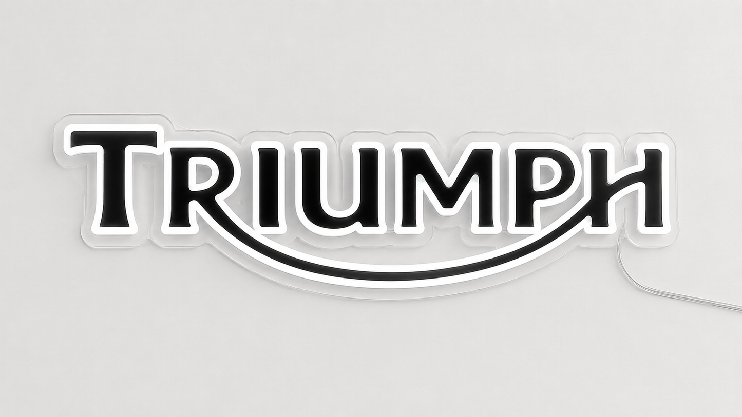 Triumph LED Neon Sign