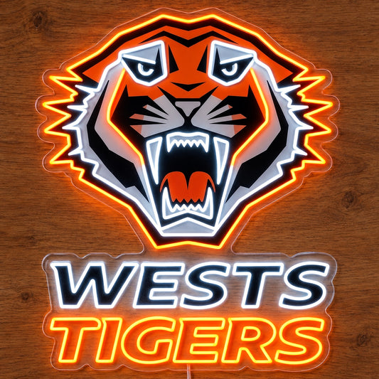 Wests Tigers Neon Sign